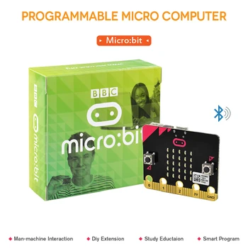 BBC Micro:Bit microbit Rada NRF51822 Bluetooth Skvelé Programové Nástroje Pre Deti Plná Kompatibilnému Systému Linux, iOS, atď