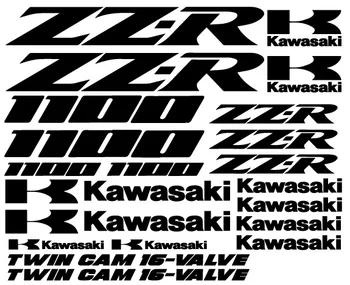 Samolepky Kit-Nálepky-Nálepky pre Kawasaki ZZR ZZ-R 1100