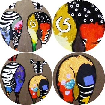 Abstrakt Zebra Plátno Art Obrazy Na Stenu Farebné Zvieratá, Umenie Výtlačkov Afrických Zvierat Umenie Fotografie Pre Obývacia Izba Wa