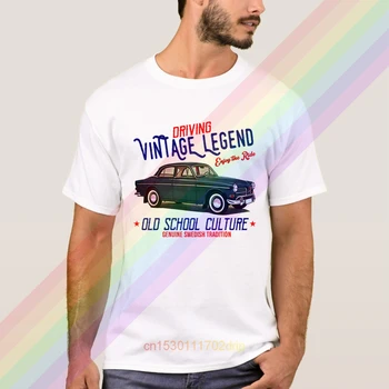 2020 Najnovšie Vintage švédsky Volvos Auto T-Letné Tričko pánske, Krátky Rukáv Populárne Tees Tričko Topy Unisex Úžasné