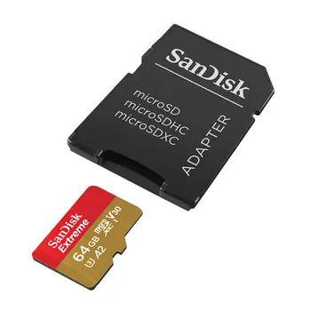 SanDisk Micro SD Karta 16 GB 32 GB MicroSDHC Pamäťovú Kartu 64GB 128 gb kapacitou 256 GB MicroSDXC EXTREME PRO V30 U3 4K UHD TF Karty