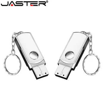 JASTER kovové kľúčom USB Flash Disk Otočný Pero Jednotky kl ' úč 4 GB 8 GB 16 GB 32 GB, 64 GB u diskov memory stick
