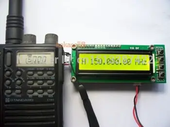 0.1-1100 MHz 0.1-1.1 GHz Frekvencia Tester Počítadlo Merania Pre Ham Rádio