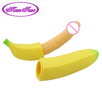 Banán Dildo Vibrátor Masér Realistické Dildo Žena Masturbator Sexuálne Hračky pre Ženy G-spot Pošvy Stimulátor USB 7 Rýchlostiach