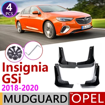 Pre Opel Vauxhall Insígnie B GSi 2018 2019 2020 MK2 Predné, Zadné, Auto Mudflaps Blatník Mud Guards Splash Klapky Blatníky Príslušenstvo
