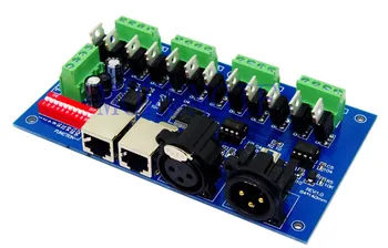 LED konštantného napätia platne spoločná anóda radič DMX512 dekodér WS-DMX-12CH DC12-24V 24A
