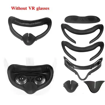 6Pcs/Set Prilba Oko Masku na Tvár Kryt Pre Oculus Quest Headset Okuliare Reality Podporu Pre Quest2 Virtuálne Príslušenstvo 2 VR W0X1