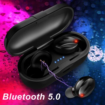 Pravda Bezdrôtové slúchadlá Bluetooth headset TWS 5.0 Beží Slúchadiel Hlboké Basy Stereo in-Ear Slúchadlá Vstavaný Mikrofón pre Šport