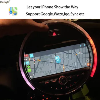 Práce na Najnovšie IOS14 Apple CarPlay Riešenie pre BMW MINI Cooper Krajana EVO Nový / USB Bluetooth Android Auto Retrofit Upgrade
