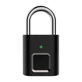 Prenosné Smart Keyless Elektronické Odtlačkov prstov Zámok USB Nabíjateľné Rýchle Odomknutie Anti-theft Bezpečnosti Domov Dvere Bag