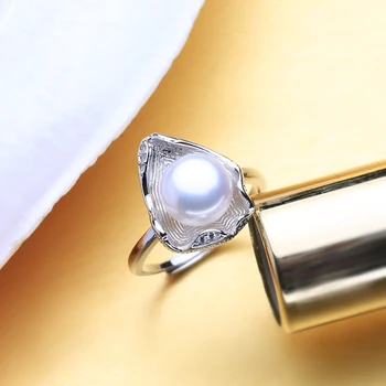 FENASY Prírodné Perly Šperky Sady Pre Ženy, Česko Shell náhrdelník prívesok 925 sterling silver stud náušnice strany krúžok