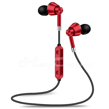 HANTOPER H8 Šport Bluetooth Slúchadlá Bezdrôtové Slúchadlá Magnetické Stereo Kovové Slúchadlá Pre iPhone Xiao Fone de ouvido S Mic