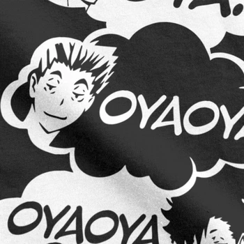 Oya Oya Oya Haikyuu Mužov Topy T Shirt Kuroo Anime Bokuto Manga Shoyo Volejbal Tee Tričko Fitness T-Shirt Premium Bavlna