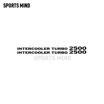 2 X Intercooler Turbo 2500 Vinyl Auto Styling Pre Mitsubishi Delica L300 Pajero Shogun Príslušenstvo, Auto Nálepky, Obtisky Automobily