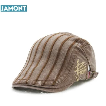 JAMONT nové voľný čas ploché čiapky pre mužov Gorras Planas beret pánske Čiapky boina casquette para homens