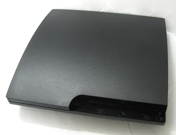 Pre playstation 3 PS3 Slim vysoko kvalitné čierna Full Bývanie púzdro pre PS3 Slim s plnou skrutky OCGAME