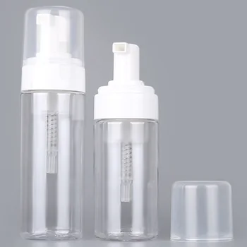4 Ks Fľašiach Opakovane Plastové Pena 100 ml Nádoby, Fľaše, Dávkovač na Sprchovací Gél, telové Mlieko, Šampón Čistiaci prípravok