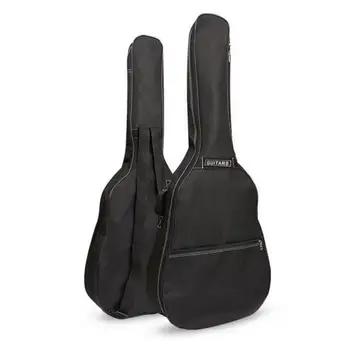 40 Palec / 41 Palcový Guitar Bag puzdra Batoh Oxford Akustické Folková Gitara Gig Bag Kryt s Dvojité Ramenné Popruhy