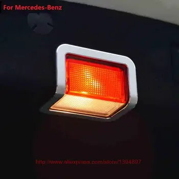 Kufri výstražné Svetlo na Mercedes Benz E/GLK/CLS/ML/GL/GLC/-2016 C-Class kufri dvere, lampy, dekoračné nálepky