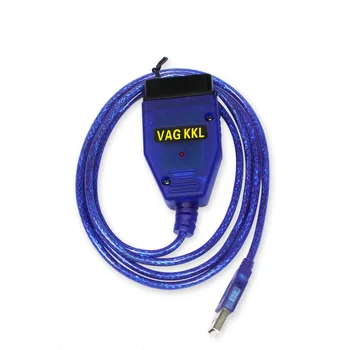 VAG409.1 Vag 409 USB Kábel Pre Audi A6 C6 C5 A3 A4 A8 a A2 Q7, TT S3 S2 80100 200 VAG-COM_KKL409 16Pin OBD2 Skener Diagnostický Nástroj
