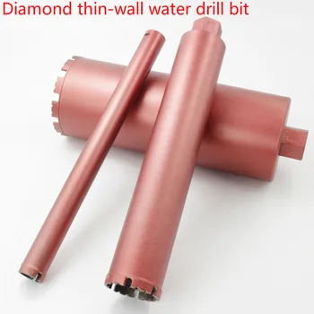 370 mm Červený Diamant s Tenkou stenou Vody vrtáka Hlboké Diery Puncher Jadro pre Betónové Steny Mramor, klimatizácia, Potrubia, Vŕtanie
