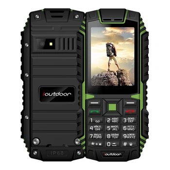 Ioutdoor T1 2G Funkcia Mobilného Telefónu, Vodotesný IP68 Shockproof Telefón 2.4