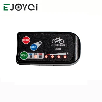 EJOYQI KT LED880 Klince Displej 36V 48V Elektrický Bicykel Inteligentný Ovládací Panel Displej Elektrické Bicykle Príslušenstvo