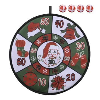 Nový Rok 2021 Hračka Loptu Dart Board Vianočné Ozdoby, Vianočné Dekorácie pre Domov Navidad 2020 Noel Vianoce Natal Dekor Santa