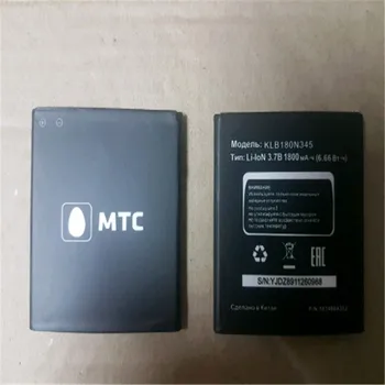 1800mAh Batéria Pre MTS MTC Smart 4g Sprint KLB180N345 T45 mobilného telefónu, Batérie + trať kód