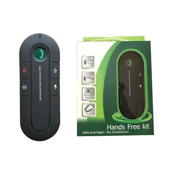 Sunvisor 4.1 Verzia Auto Bluetooth Hands-free Hovoru Prijímač, Prehrávanie Hudby Dual Mobilné Telefóny, Pripojenie 1-pre-2 Bluetooth Prehrávač