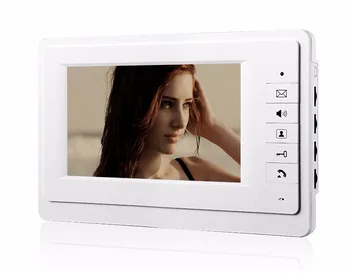 SmartYIBA 7-Palcový Farebný Displej Krytý Monitor pre Video Komunikačný Systém Video Dvere Telefón Domov Telefón Dvere Odpoveď Zvonček Jednotky