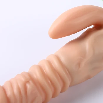 Sexuálne Hračky 12 Frekvencie Vibračného Kúrenie Tlačením Vodotesný Vibrátor G-bod Stimulátor Klitorisu Pošvy Masážne Dildo pre Ženy