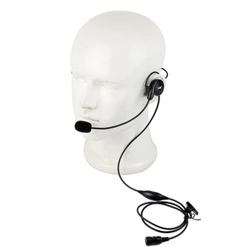 Rozšírené Jednostranné Slúchadlá Mikrofón Neckband Slúchadlo Cyklistické Oblasti Taktickej Headset Pre Motorola MTP850 MTH600 MTH850 Rádio