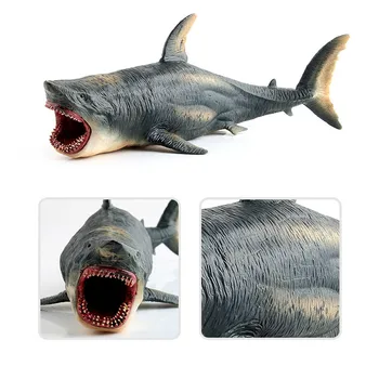 Divoký Oceán Megalodon-prehistorických Shark Mori Života Zvierat Obrie Žralok Model Hračky Vzdelávania Zvierat Obrázok Modelu Pre Deti