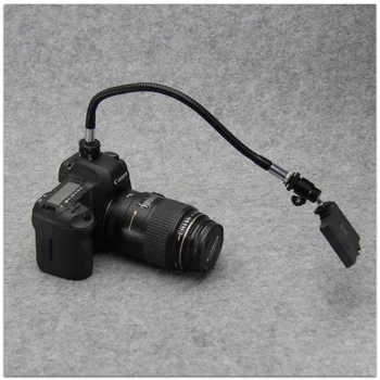 Fotografické twist had rameno konektor makrofotografie lampa držiak DSLR 360 stupeň Magic arm mikro kamera Flash light úchytky