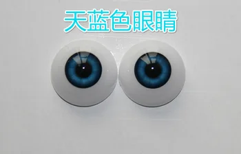 5 Pair/pack DIY Reborn Bábiky Oči 20 mm 22 mm 24 mm Modrá Hnedá Zelená Farba Bábika Príslušenstvo Vysoko Kvalitné Akrylové Očami Realisticky Oči