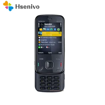 Originálne Zrekonštruovaný Nokia N86 Mobilný Telefón Biela Odomknutý N86 Mobilný Telefón 3G WIFI 8MP Bluetooth MP3 Doprava Zadarmo