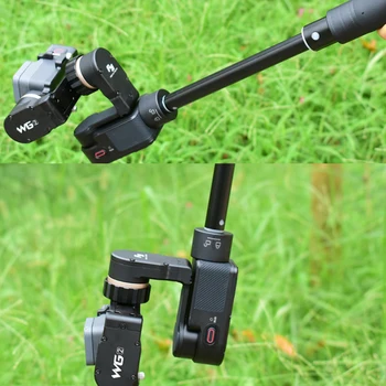 Pôvodné FeiYu Ručné Monopod Selfie stick rozšírenie Tyč Teleskopická Tyč Pre G5 G6 WG2 SPG Stabilizátor GoPro Xiao Yi 4k+SjCam