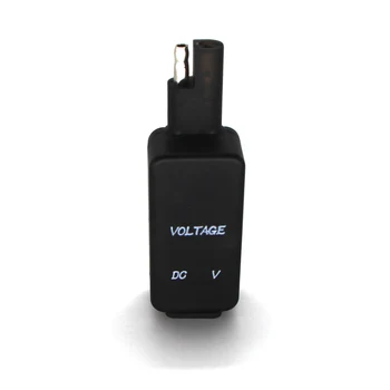 Ľahšie Nabíjačku Cigaretový Adaptér Voltmeter Motocykel Dual USB Port Napätie Displej s Nepremokavé pre Auto Motor Univerzálne