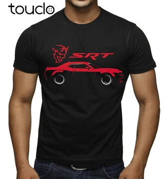 Hot Predaj Letné štýl Mužov Dodgee Challenger Demon SRT Čierne Tričko Tee tričko