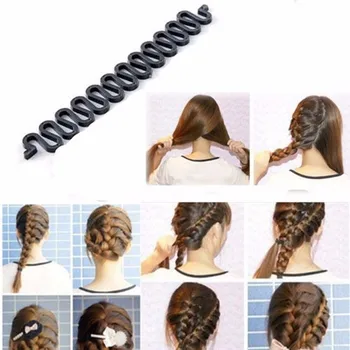 5 ks Ženy Lady Vlasov Pletenie Braider Nástroj Roller S Vlasmi Twist Styling Maker Dievča Vlasy Príslušenstvo Nástroj Na Tkať Headdress