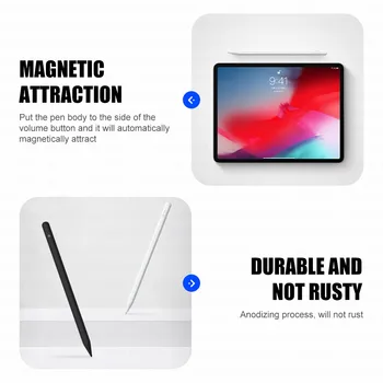 Pre Apple iPad Ceruzka, Pero s Tilt, Palm Zamietnutie pre iPad Pro 11 12.9 2018 2019 2020 6. 7. Gen Nie Pre Apple Ceruzka 1 2