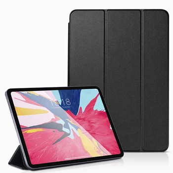 Smart Folio Case For iPad Pro 11 2018 Slim Pôvodné Úradný 1:1 Magnetické Kryt Späť Prípade Pre Nový iPad Pro 11 Funda Čierna