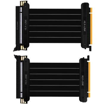 HLX 10-100 CM Vysoká Rýchlosť PC Grafickej Karty PCI Express Konektor Kábla Stúpačky Karty PCI-E 16X Flexibilný Kábel Rozšírenie Port Adaptéra