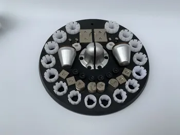 NOVÉ Mini Rytie Loptu Vise Micro Blok Krúžok Nastavenie Nástrojov Diamantové Kameň Štandardné krúžok držiak na šperky zariadenia