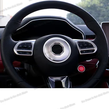 Lsrtw2017 Nehrdzavejúcej Ocele Volante Vozidla Krúžok logo Rám Trim MG HS 2018 2019 2020 Príslušenstvo Kit Auto dekorácie