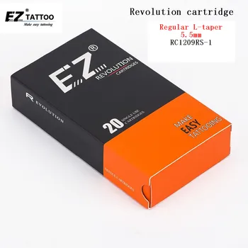 RC1209RS-1 EZ Tetovanie Ihly Revolúcie Kazety Round Shader#12 0.35 mm Sterilizované pre systém stroje a rukoväte 20 ks /veľa