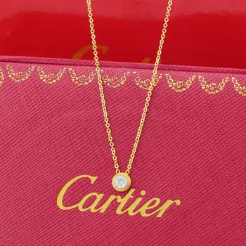 Cartier - hot predaj mužov a žien, láska náhrdelník dizajn classic fashion diamond pánske a dámske prívesok náhrdelník 0021