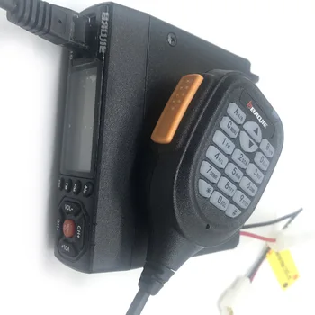 Baojie BJ-218 Z218 Duálne Pásmo VHF UHF Mobile autorádia BJ218 Vysielač Auto Walkie Talkie Mini Ham Radio Vysielač + PTT Mic