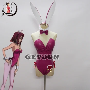 Anime Code Geass Kallen Stadtfeld Cosplay Kostýmy, Sexy Red Zajačik Dievča Jumpsuit/Bikini Unisex Úlohu Hrať Oblečenie High-End Vlastné